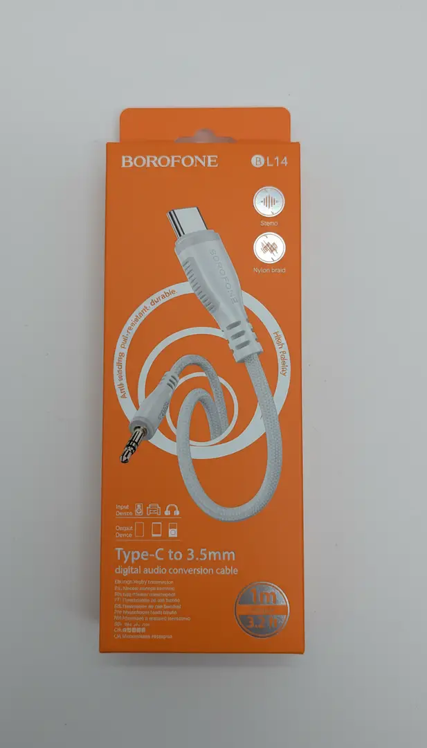 Переходник Borofone bl14 tc-aux