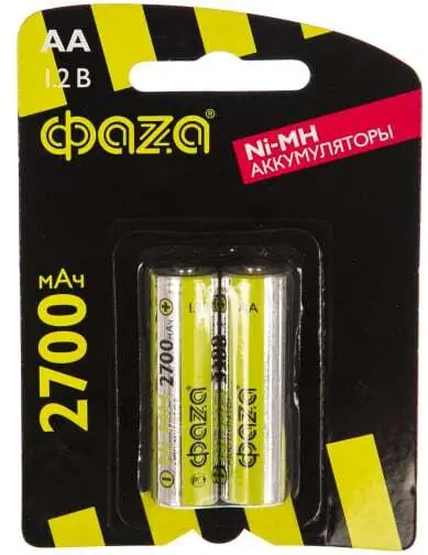 Аккумулятор Faza AA 2700 Mah