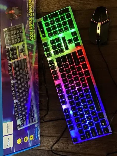 Клав + Мышь Hoco игровые