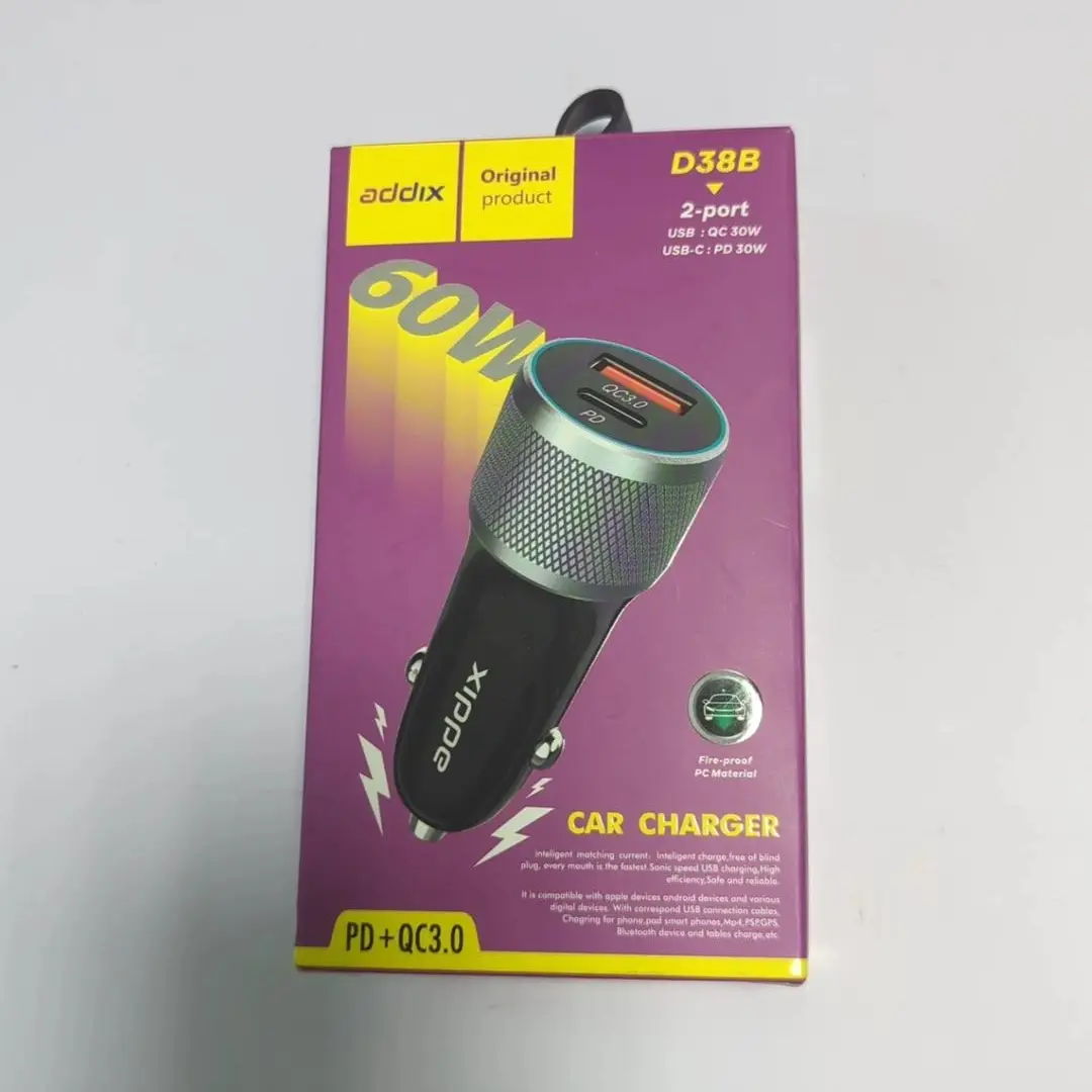 Авто адаптер Addix DB38B